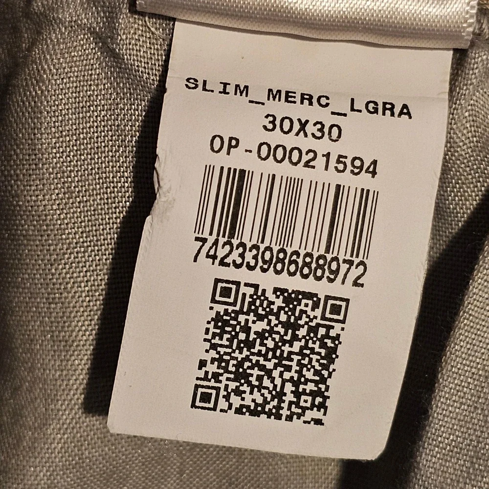 Mott & Bow Mercer Slim Fit Jeans Mens 30x30 Light Tan Stretch Denim Jeans